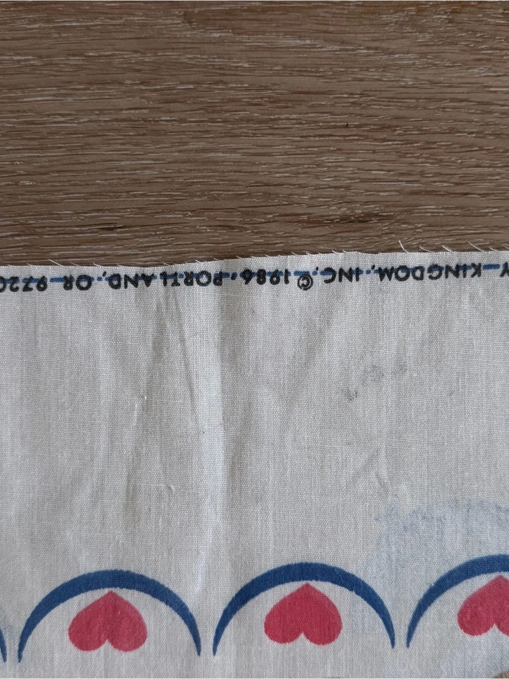 Vintage 1986 Daisy Kingdom Teddy Bear Balloon Fabric Panel Cut & Sew Nursery